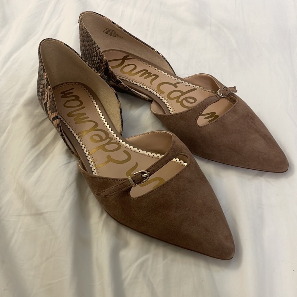 NWT Sam Edelman Rina Ballet Flats Dorsay 8.5